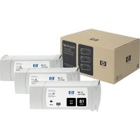 Cartuccia HP 81 (C5066A) - 3x Nero Multipack