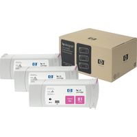 Cartuccia HP 81 (C5068A) - 3x Magenta Multipack