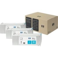 Cartuccia HP 83 (C5073A) - 3x UV Ciano Multipack