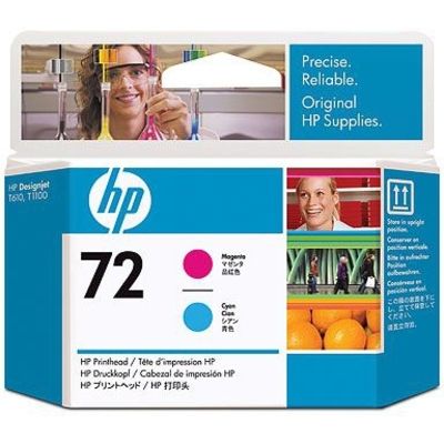 Testina di stampa HP 72 (C9383A) - Magenta + ciano