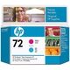Testina di stampa HP 72 (C9383A) - Magenta + ciano