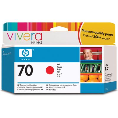 Cartuccia stampante HP 70 (C9456A) - Rosso