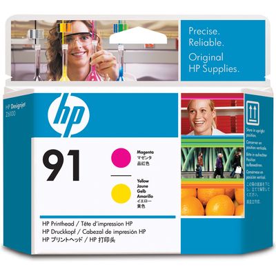 Cartuccia stampante HP 91 (C9461A) - Magenta + giallo