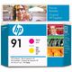 Cartuccia stampante HP 91 (C9461A) - Magenta + giallo
