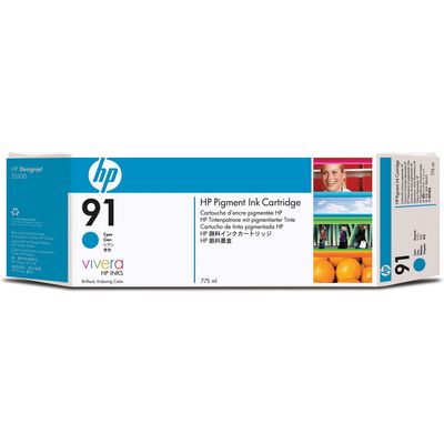 Cartuccia stampante HP 91 (C9467A) - Ciano
