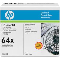 Toner HP 64X (CC364XD) - 2x Nero Alta capacità Multipack