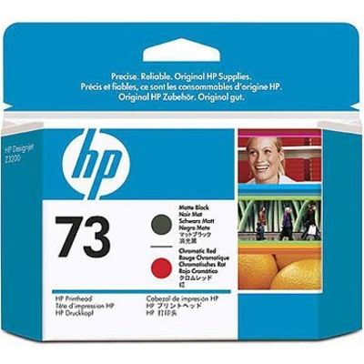 Cartuccia stampante HP 73 (CD949A) - Nero opaco + rosso