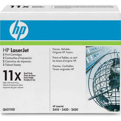Toner HP 11XD (Q6511XD) - 2x Nero Alta capacità Multipack