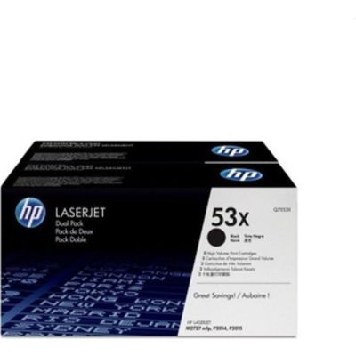 Toner HP 53X (Q7553XD) 2x nero - Multipack - Alta capacità