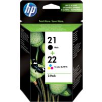 Cartuccia stampante HP 21+22 (SD367AE) - Nero + 3 colori Multipack