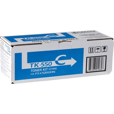 Toner Kyocera TK-550C - Ciano