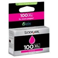 Cartuccia stampante Lexmark 100XL (14N1070E) - Magenta Alta capacità