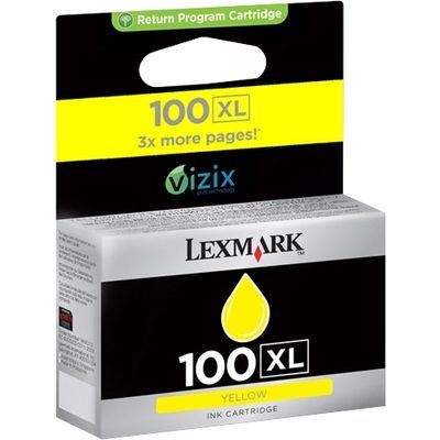 Cartuccia stampante Lexmark 100XL (14N1071E) - Giallo Alta capacità
