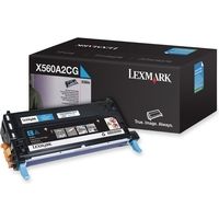 Toner Lexmark X560A2CG - Ciano