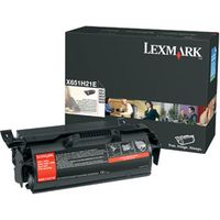 Toner Lexmark X651H21E - Nero Alta capacità