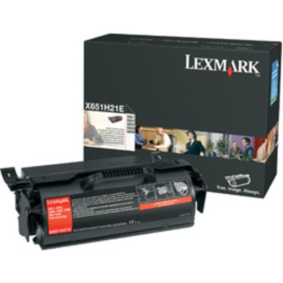 Toner Lexmark X651H21E - Nero Alta capacità