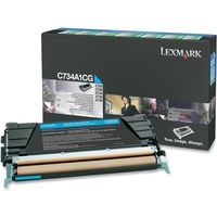 Toner Lexmark C734A1CG - Ciano