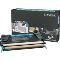 Toner Lexmark C736H1CG - Ciano Alta capacità