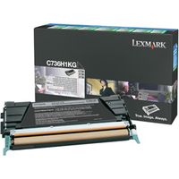 Toner Lexmark C736H1KG - Nero Alta capacità