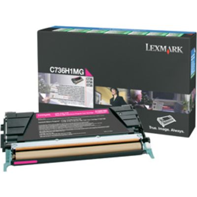 Toner Lexmark C736H1MG - Magenta Alta capacità