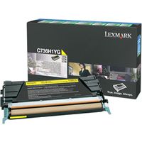 Toner Lexmark C736H1YG - Giallo Alta capacità