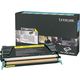 Toner Lexmark C736H1YG - Giallo Alta capacità
