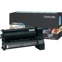 Toner Lexmark C780H1CG - Ciano Alta capacità