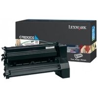 Toner Lexmark C782X2CG - Ciano Capacità extra-elevata
