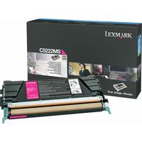 Toner Lexmark C5222MS - Magenta