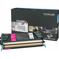 Toner Lexmark C5242MH - Magenta Alta capacità