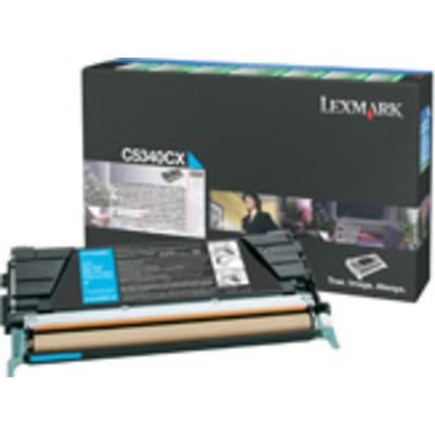 Toner Lexmark C5340CX - Ciano Capacità extra-elevata