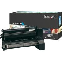 Toner Lexmark C7700CH - Ciano Alta capacità