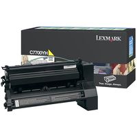 Toner Lexmark C7700YH - Giallo Alta capacità
