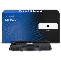 Toner compatibile Lexmark 12016SE - Nero