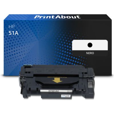 Toner compatibile HP 51A (Q7551A) - Nero