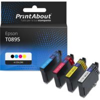 Cartuccia compatibile Epson T0895 - 4 colori Multipack