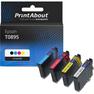 Cartuccia compatibile Epson T0895 - 4 colori Multipack