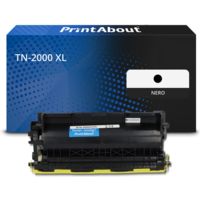 Toner compatibile Brother TN-2000 XL - Nero Capacità extra-elevata