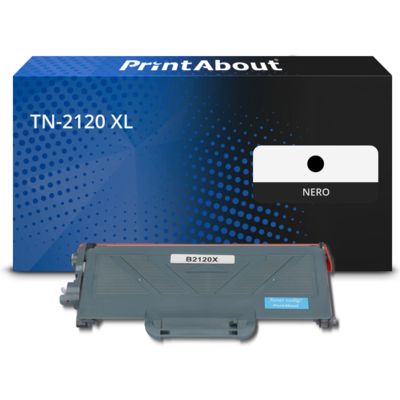 Toner compatibile Brother TN-2120 XL - Nero Capacità extra-elevata