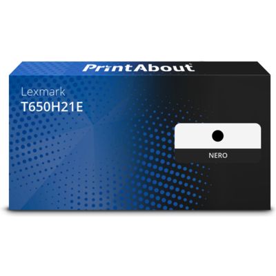 Toner compatibile Lexmark T650H21E - Nero Alta capacità