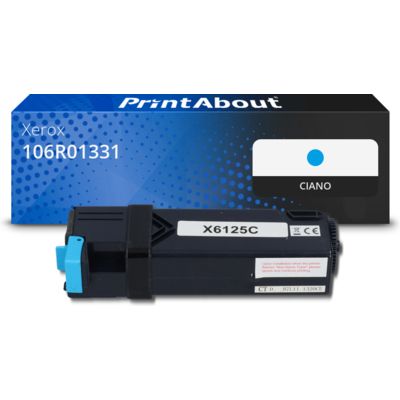 Toner compatibile Xerox 106R01331 - Ciano