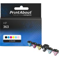 Cartuccia compatibile HP 363 (C8721EE) - 6 colori Multipack