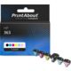 Cartuccia compatibile HP 363 (C8721EE) - 6 colori Multipack