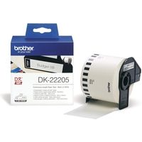 Etichetta Brother DK-22205 - Nero su bianco (62 mm)