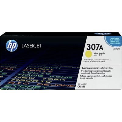 Toner HP 307A (CE742A) - Giallo