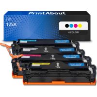 Toner compatibile HP 125A (CB540A) - 4 colori Multipack