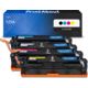 Toner compatibile HP 125A (CB540A) - 4 colori Multipack