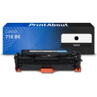 Toner compatibile Canon 718 BK - Nero
