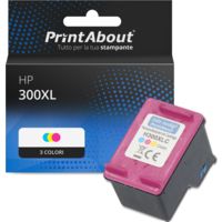 Cartuccia compatibile HP 300XL (CC644EE) - 3 colori Alta capacità