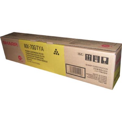 Toner Sharp MX-70GTYA - Giallo